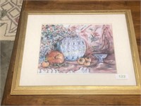 Signed Carla Gibson Print, Fall Harvest and Fringe
