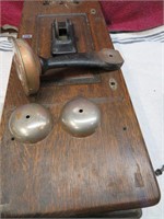 1892 Oak Phone Box & Parts