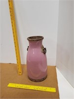 Pottery Type Double Handled Vase