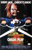 Ed Gale Signed "Child's Play 2" 11x17 Photo (JSA