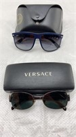 Ray Ban and Versace sunglasses