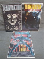 3 Assorted "Terminator" Dark Horse Comics