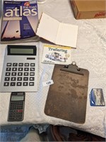 Large Calculator, Atlas & Other