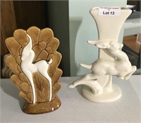 Ceramic Deer Vases