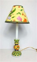 Decorative Table Lamp, Hand Painted