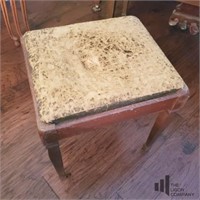 Stool with Storage Compartment