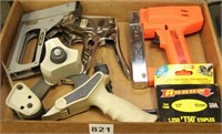 Arrow electric staple gun, box tape gun
