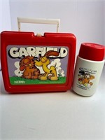 1978 Thermos Garfield Odie Lunchbox thermos