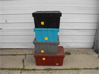 Four Used Totes