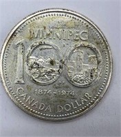 Winnipeg 1874-1974 Canada Dollar