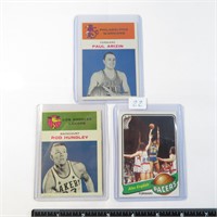 (2) 1961 Fleer Basketball and Alex