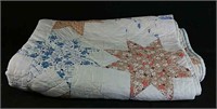 Hand-stitched quilt 66x78