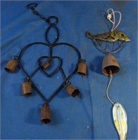 Two antique wind chimes