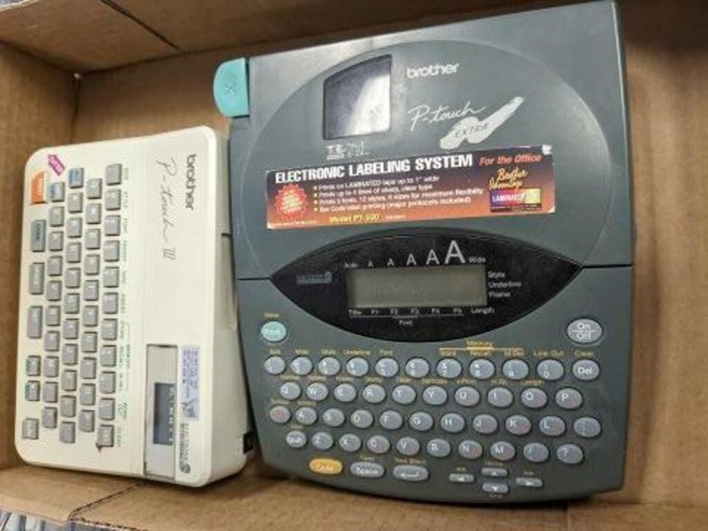 2 PC LABEL MAKERS