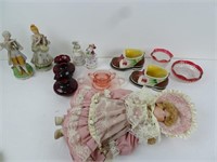 Lot of Assorted China, Depression Glass and