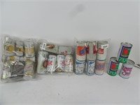 Lot of Assorted Vintage Soda and Beer Can