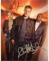 Human Target cast signed photo