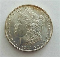 1901-O Morgan Silver $1 Dollar Coin