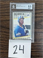 1989 Fleer Ken Griffey Jr BGS 8.5 Baseball Card