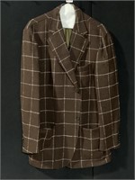 ETRO MILANO ITALY SZ. 54 SPORTS COAT 3 POCKETS