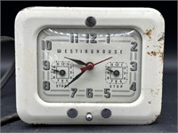 Vintage Westinghouse Clock/Timer 5” x 2.5” x 4.5”