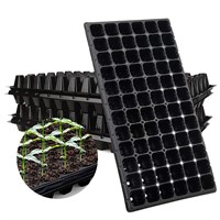 10-Pack Seed Starter Kit, 72 Cell Seedling Trays