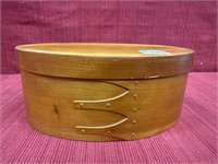 Shaker Banded Oval Box, 10 x 7