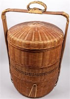 Early 20th Century Asian Wedding Basket