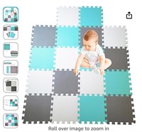 18 Pieces Tiles Foam Play Mat, Interlocking