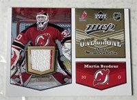 Brodeur + Lundquist Dual Game-used Jersey Card