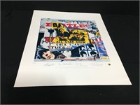 Limited Number Beatles Album Print