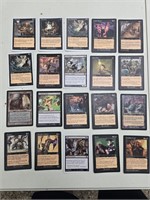 G) 20 Older MTG, Magic the Gathering Cards