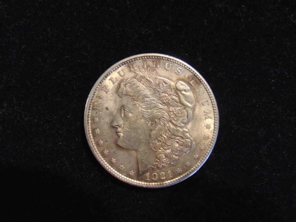 1921 Morgan Silver Dollar