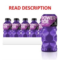 POWERADE Grape Sports Drink  20oz (Pack of 23)