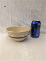 Vintage Stoneware Bowl 6 1/4" dia