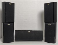 Klipsch HDR 600 Home Speaker Set 6" H & 9" W