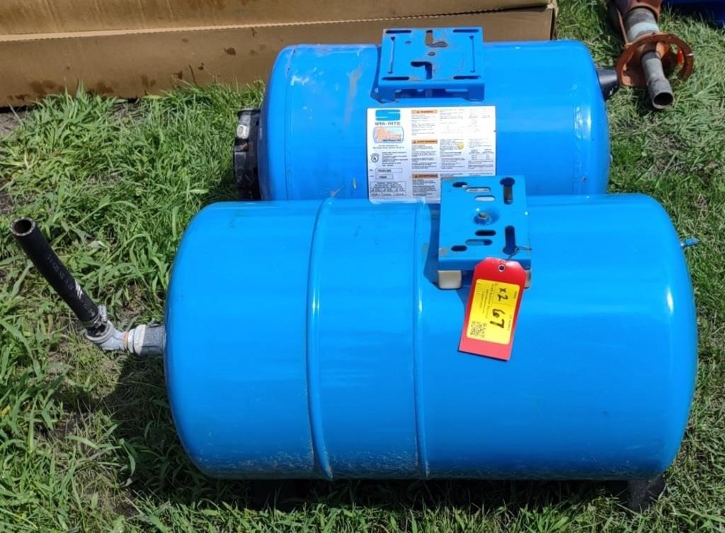 Hydro-Pneumatic Pump Tanks incl. Sta-Rite Model