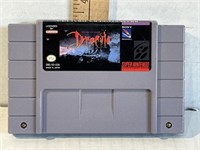 Super Nintendo SNES Bram Stoker’s Dracula Game