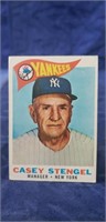 1960 Topps Casey Stengel #227 Baseball Card