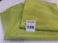 Apple Green Taffeta Round Tablecloths