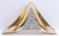 Jewelry 14kt White & Yellow Gold Diamond Bracelet