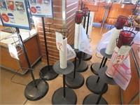 LOT, PRODUCE BAG STANDS & SANITIZER STAND