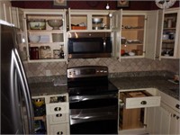 Lot # 231 - Entire contents of kitchen cabinets