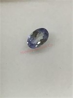 .52CT OVAL BLUE /GREEN TANZANITE