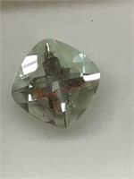 4.10CT 11X11MM PRASIOLITE