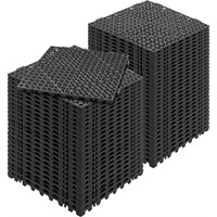 VEVOR Tiles 50pcs Black  Drainage 12 x 12
