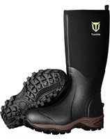 TIDEWE RUBBER NEOPRENE WORK BOOTS - SIZE 8