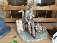 LARGE COWBOY SCULPTURE NOTE