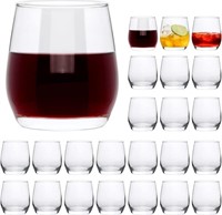 Wine Glasses,12oz Stemless Wine Glass,for Red or W