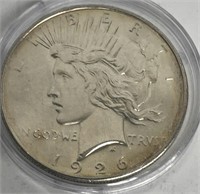 1926-D Peace Silver Dollar, Super nice & clean